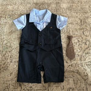 One piece baby suit outfit